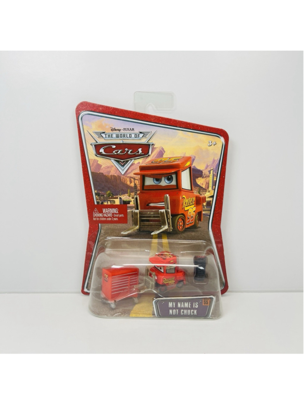Disney Pixar The World of Cars MY NAME IS NOT CHUCK #55 New Diecast Mattel